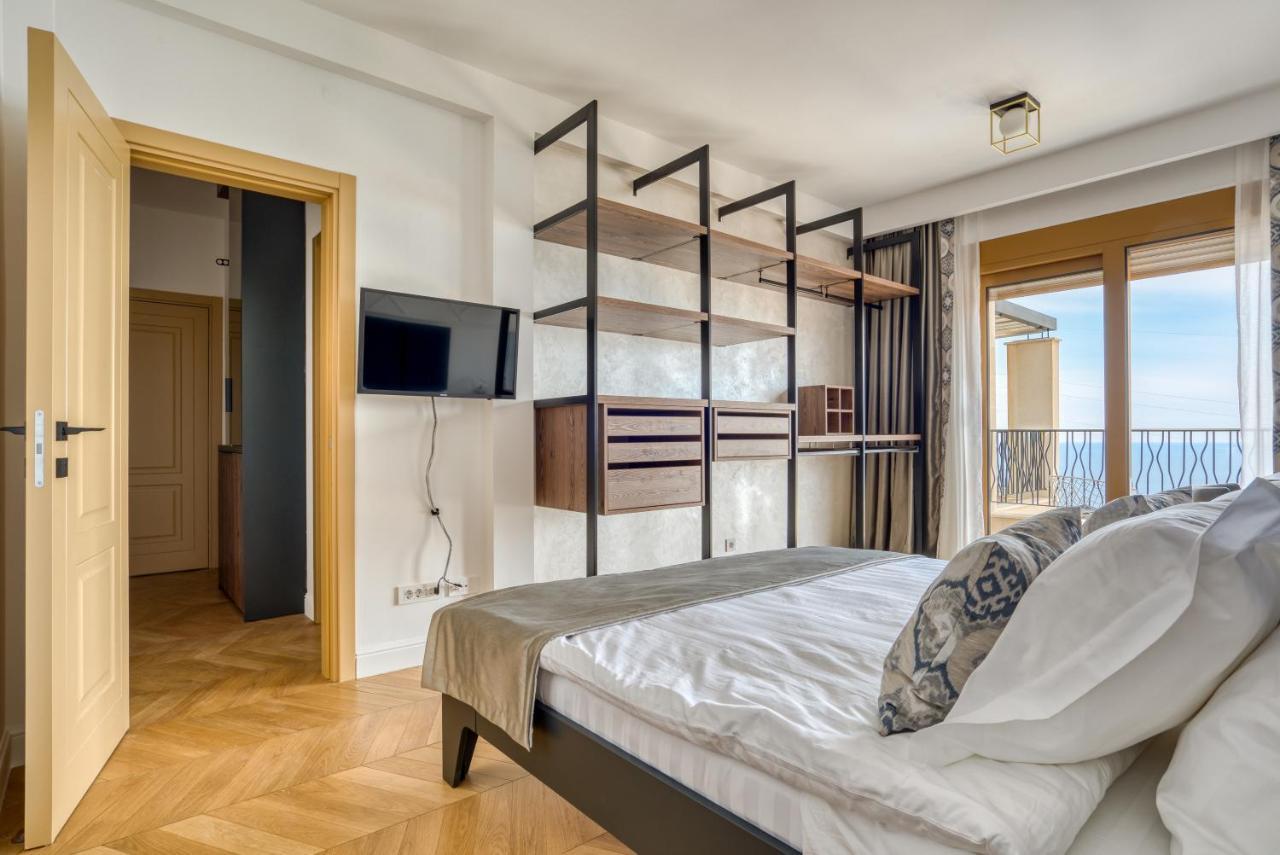 Quercus Residences Apartments Sveti Stefan Bagian luar foto