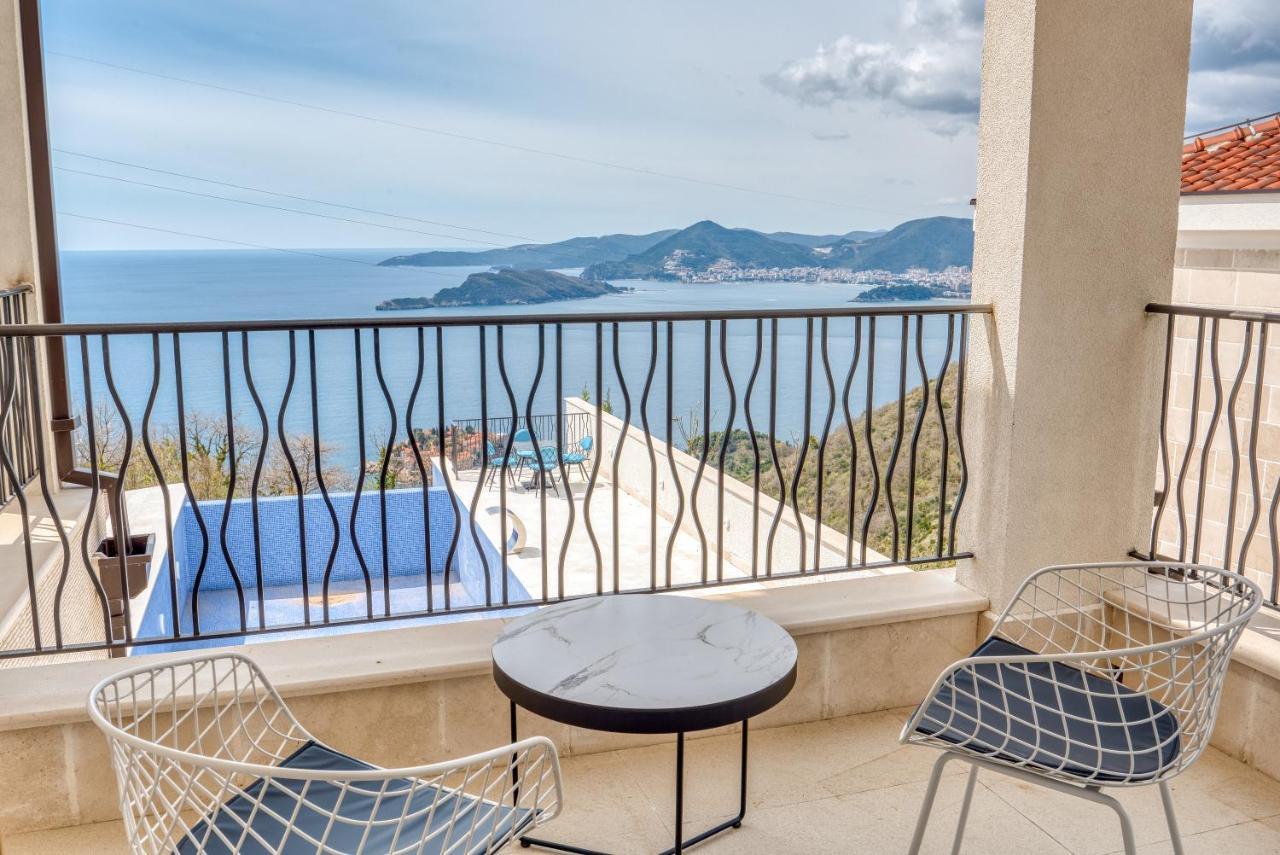 Quercus Residences Apartments Sveti Stefan Bagian luar foto
