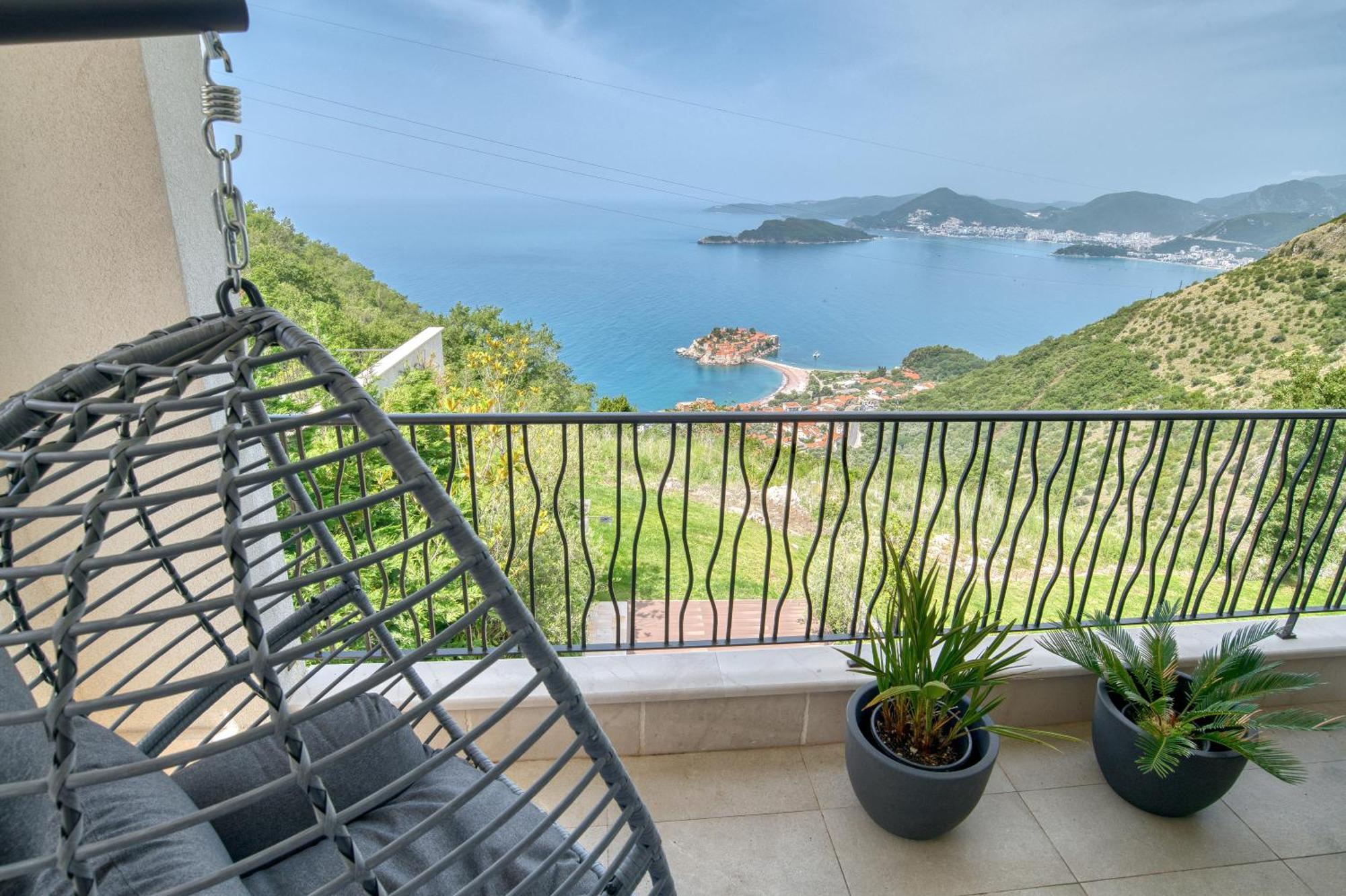 Quercus Residences Apartments Sveti Stefan Bagian luar foto