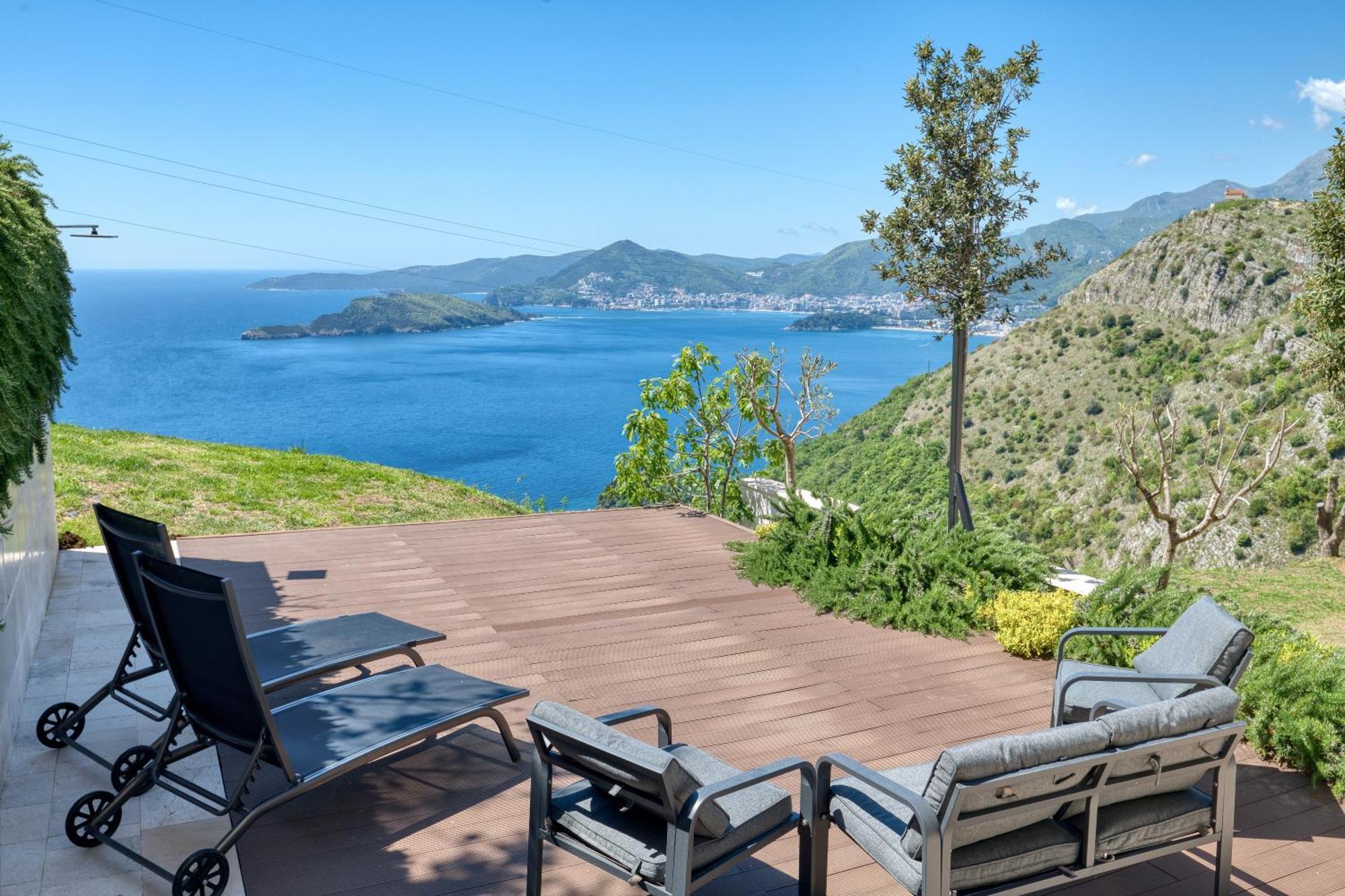 Quercus Residences Apartments Sveti Stefan Bagian luar foto